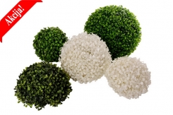 105 veštačke zelene lopte